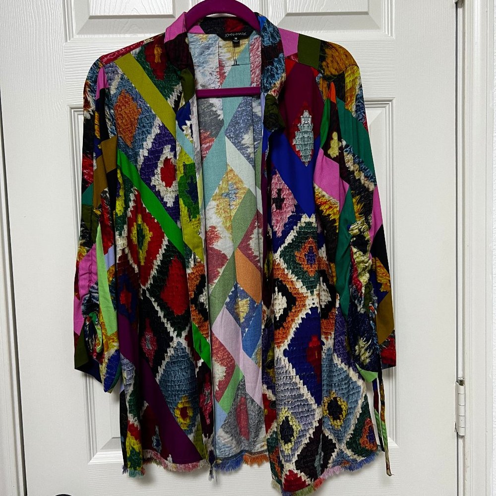 Mark BOLD Multicolored Mod Blouse, M